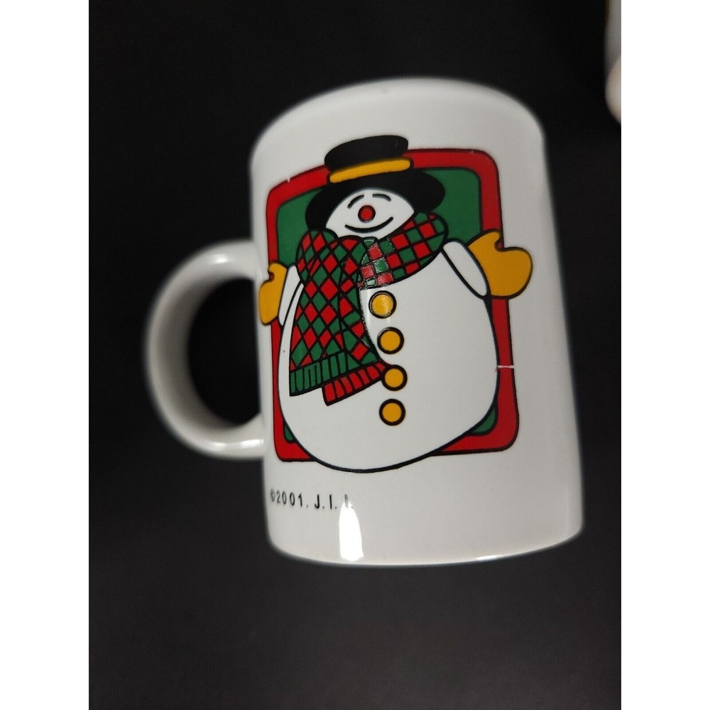 Set Of 9 Vintage‎ small demitasse espresso Christmas Mugs Cups - Picture 11 of 12
